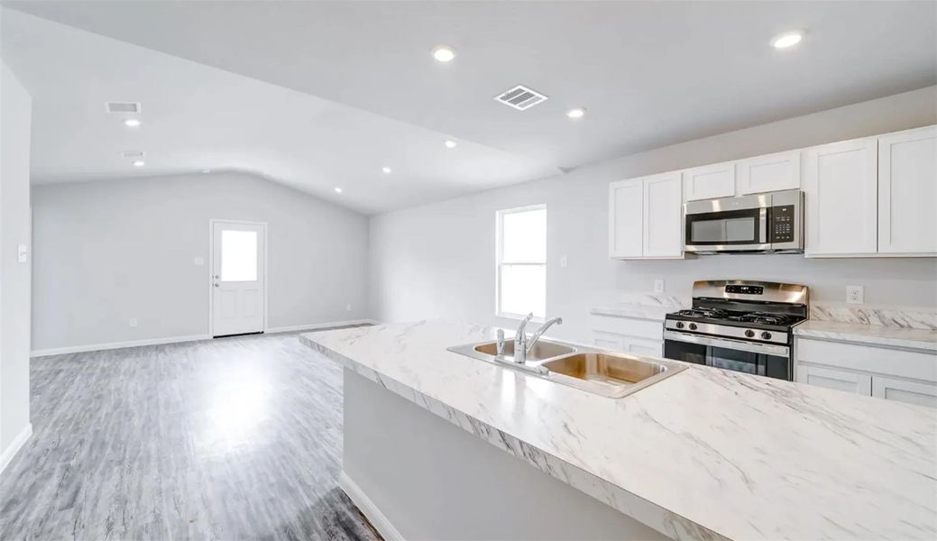 Furnished interior view inside a new home in Stoney Ridge, Hudson (Image 4).