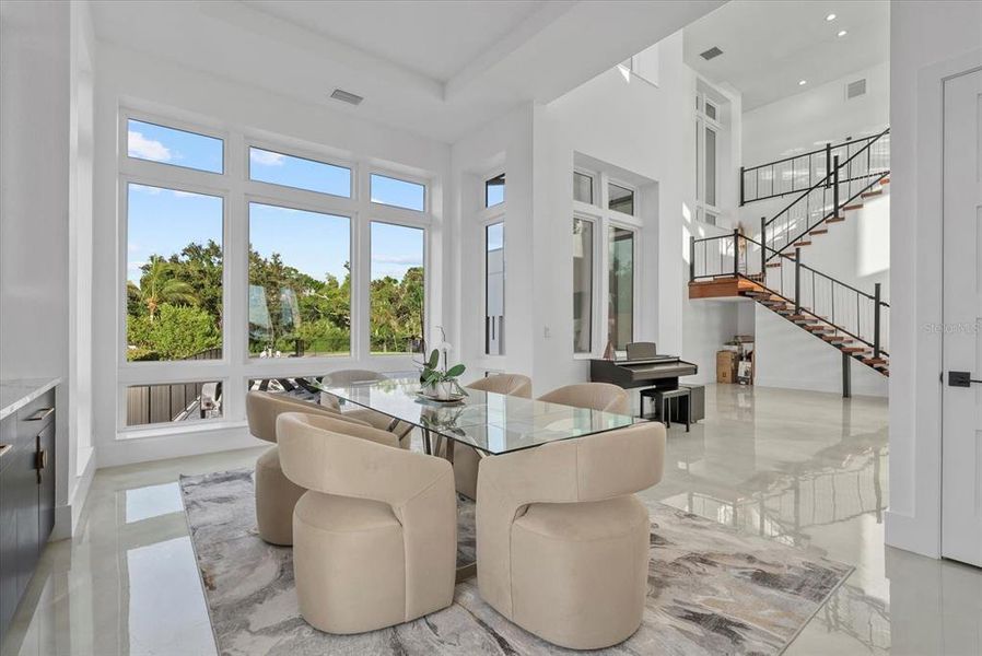 Furnished interior view inside a new home in , Osprey (Image 34).