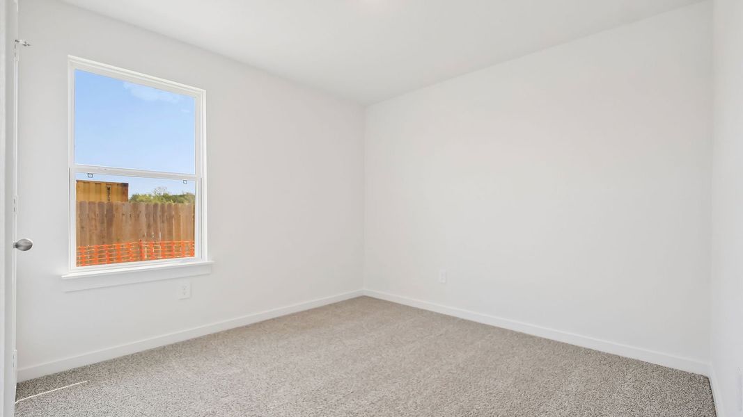Spacious, unfurnished interior of a new home in Trails at Wildhorse, Austin (Image 26).