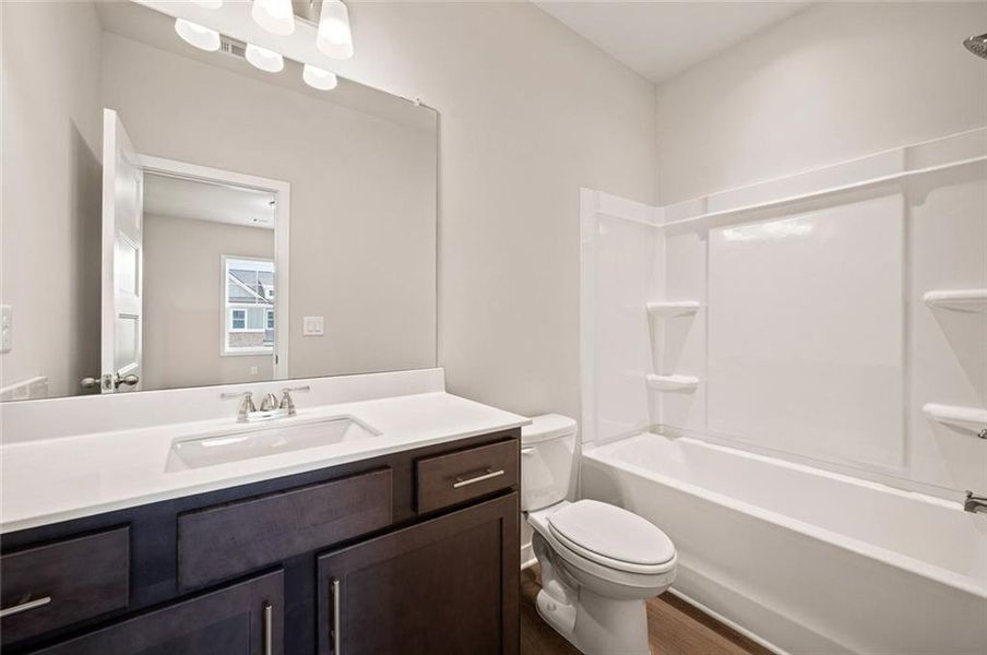 Furnished interior view inside a new home in Pinecrest Ridge, Dacula (Image 12).