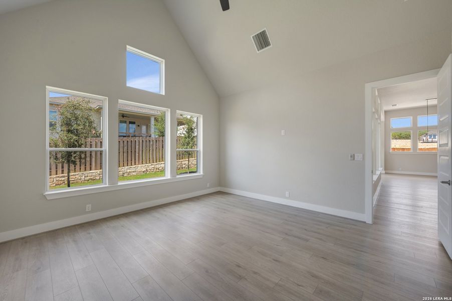 Spacious, unfurnished interior of a new home in Windsong - Legacy Series, Boerne (Image 48). Spacious, unfurnished interior of a new home in Windsong - Legacy Series, Boerne (Image 48).