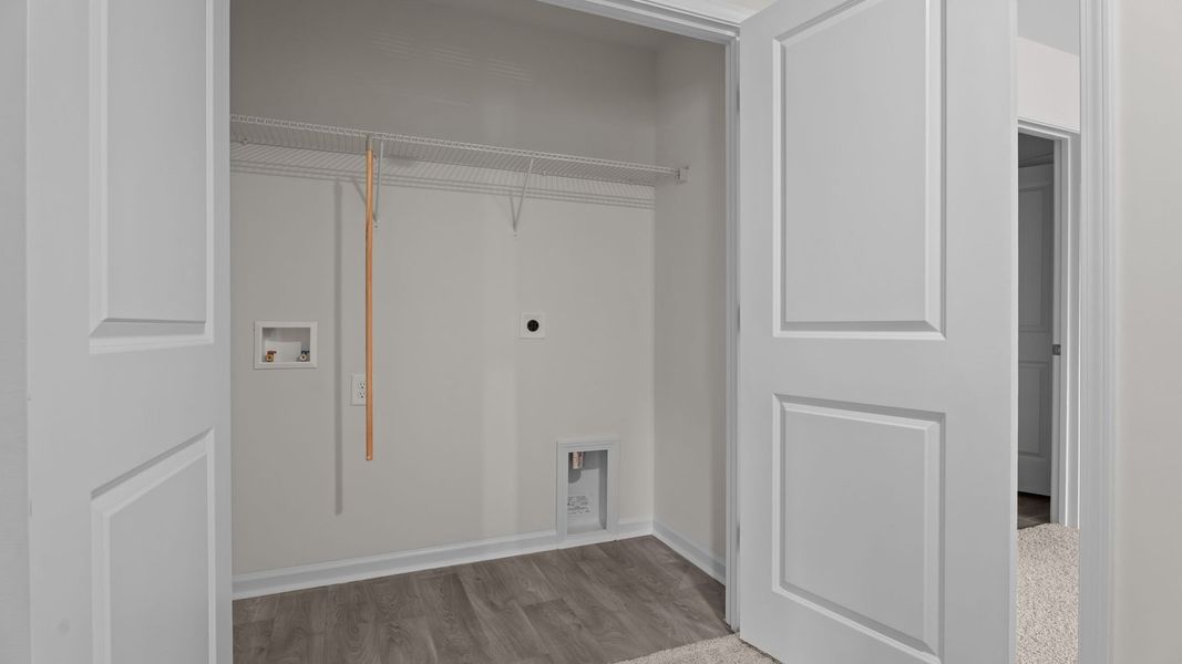 Spacious, unfurnished interior of a new home in Jetstream Park, Wilson (Image 24). Spacious, unfurnished interior of a new home in Jetstream Park, Wilson (Image 24).