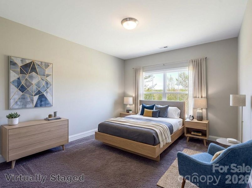 Furnished interior view inside a new home in , Bostic (Image 35).