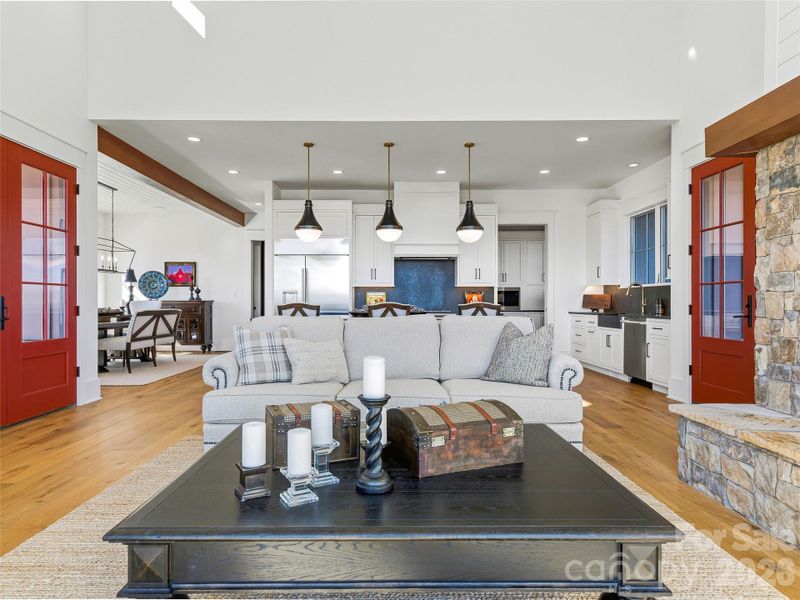 Furnished interior view inside a new home in , Asheville (Image 13).