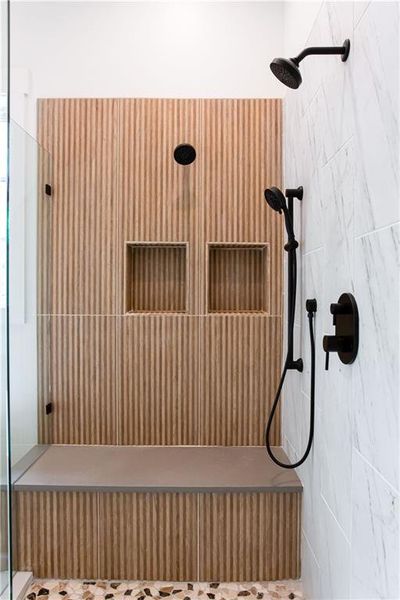 Close-up of interior finishes inside a home in , Acworth (Image 14).