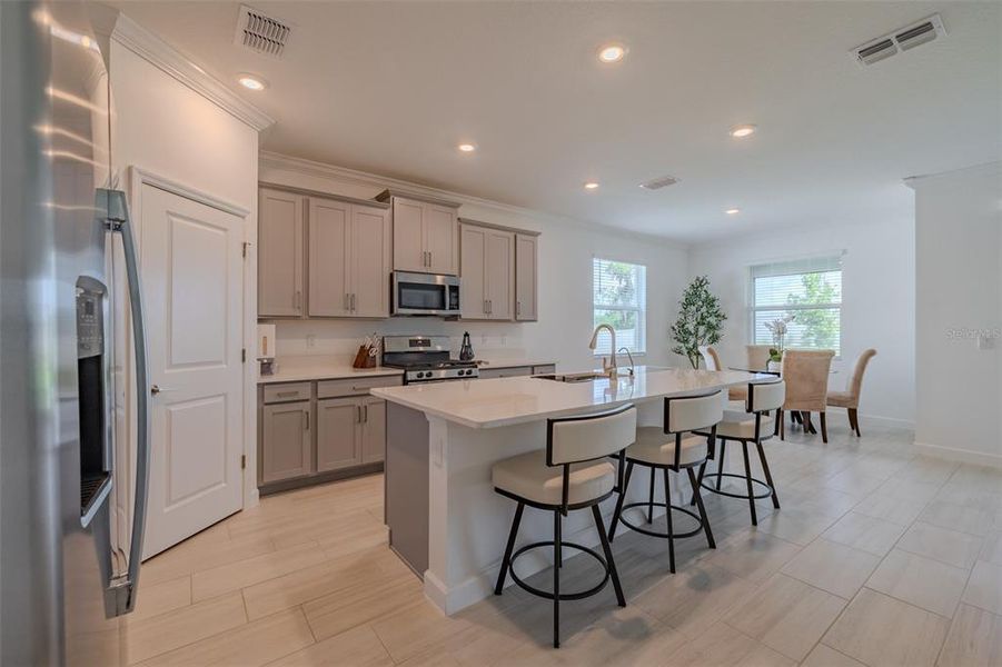 Furnished interior view inside a new home in Prosperity Lakes, Parrish (Image 7).