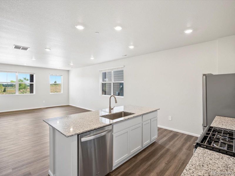Furnished interior view inside a new home in Poudre Heights: The Meadow Collection, Windsor (Image 7). Furnished interior view inside a new home in Poudre Heights: The Meadow Collection, Windsor (Image 7).