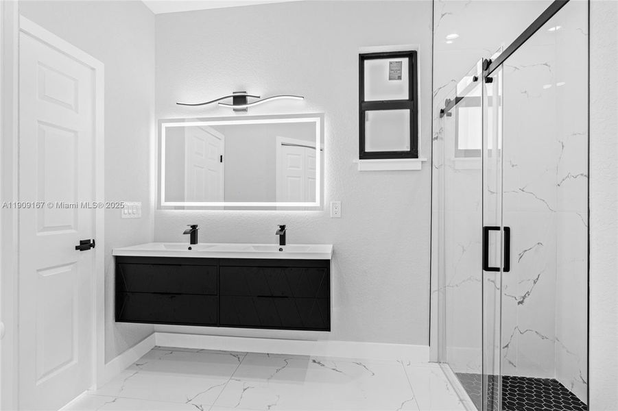 Furnished interior view inside a new home in , Cape Coral (Image 8). Furnished interior view inside a new home in , Cape Coral (Image 8).