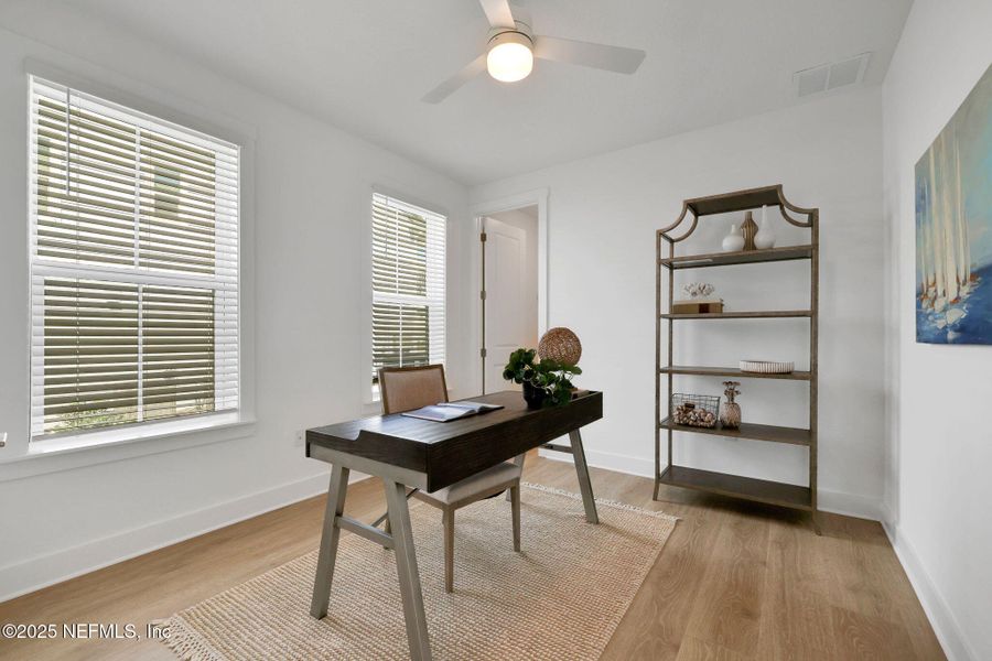 Furnished interior view inside a new home in Seaside Vista, St. Augustine (Image 57).