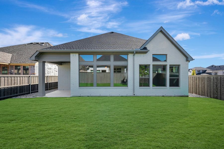 Exterior details and patio area of a home in Goodland – Classic Series, Venus (Image 3).