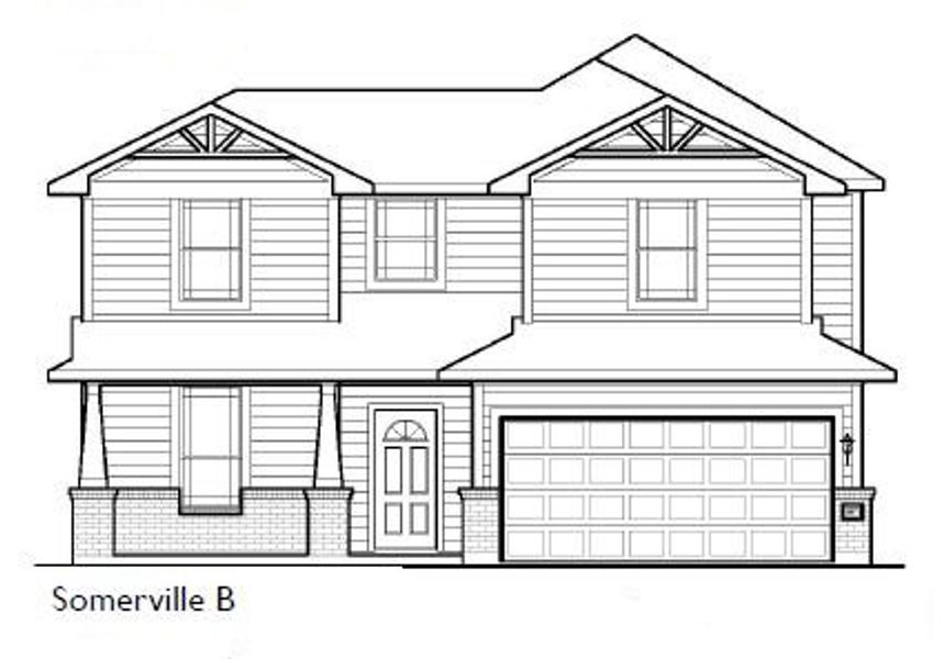 Somerville Elevation B Elevation