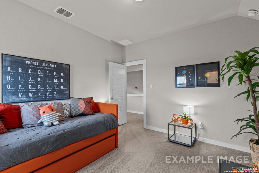 Furnished interior view inside a new home in Hannah Heights, Seguin (Image 10).