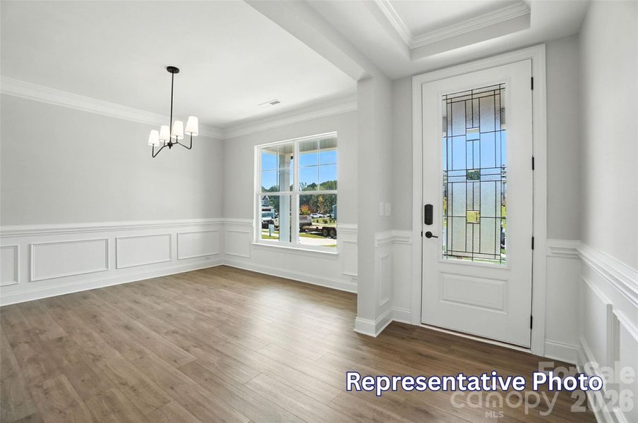 Spacious, unfurnished interior of a new home in Enclave at Riverdale, Huntersville (Image 19).