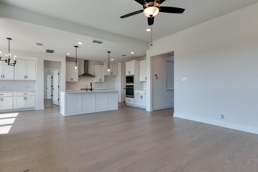 Representative unfurnished interior of a home built from the Nathaniel by Ashton Woods in Megan's Landing 70's, Castroville (Image 21).