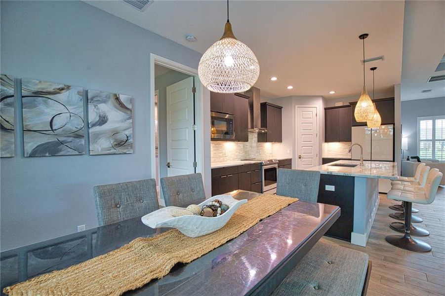 Furnished interior view inside a new home in , Rotonda West (Image 14).