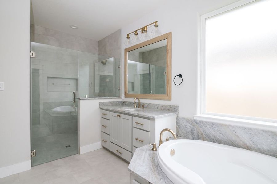 Representative furnished interior of a home built from the The Kaylee by Reece Homes in Pebble Creek, College Station (Image 37).