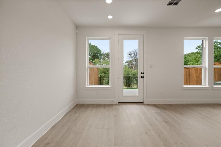 Spacious, unfurnished interior of a new home in Enclave at Chadwick Farms, Northlake (Image 10). Spacious, unfurnished interior of a new home in Enclave at Chadwick Farms, Northlake (Image 10).