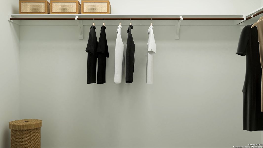 Close-up of interior finishes inside a home in Espada, San Antonio (Image 17).