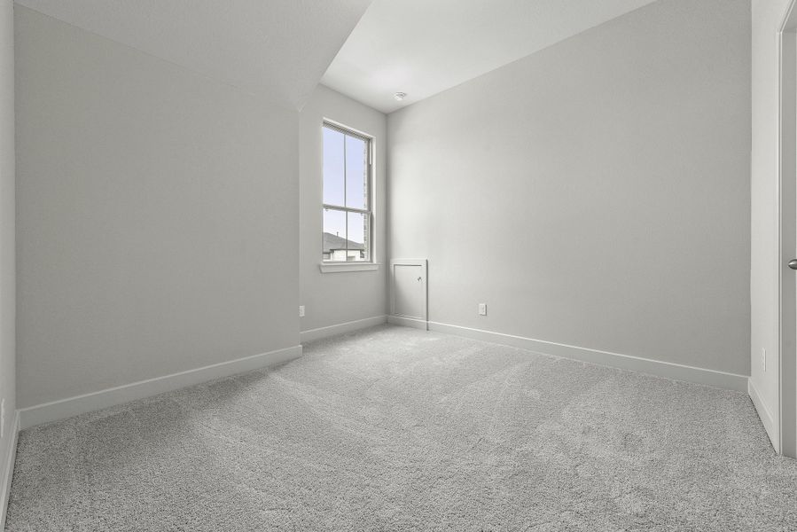 Spacious, unfurnished interior of a new home in Harvest Green, Richmond (Image 25). Spacious, unfurnished interior of a new home in Harvest Green, Richmond (Image 25).