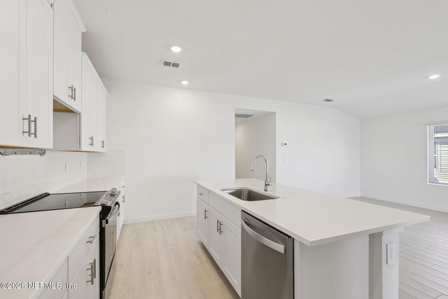 Furnished interior view inside a new home in Colbert Landings, Palm Coast (Image 8).