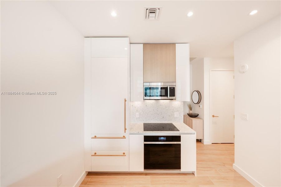 Furnished interior view inside a new home in , Miami (Image 10).