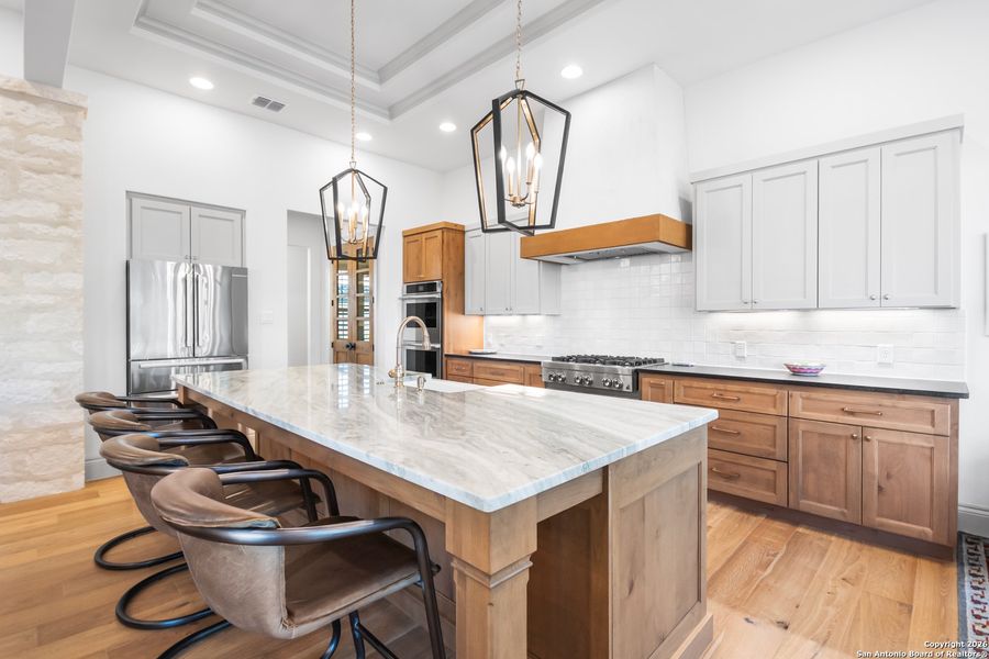 Furnished interior view inside a new home in , Boerne (Image 28).