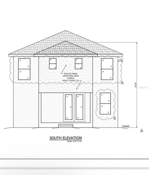 Exterior rendering of this home design in , St. Petersburg, FL (Image 3).