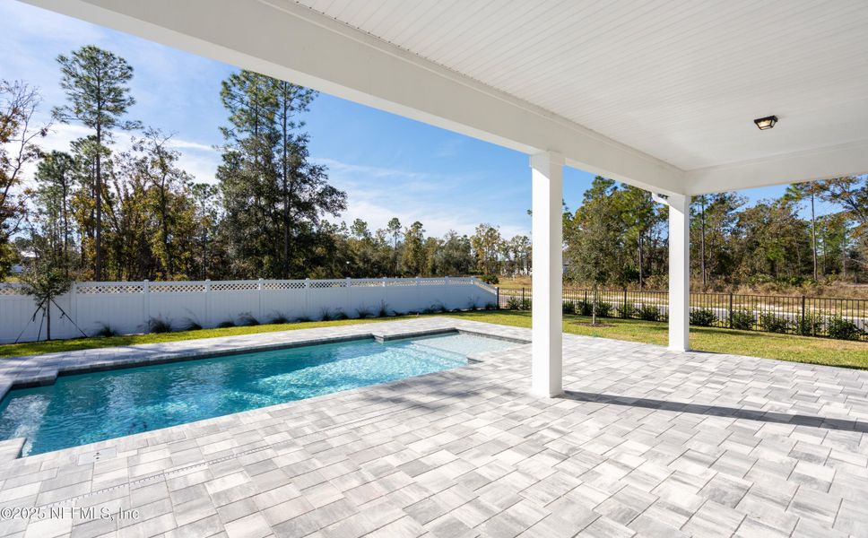 Exterior details and patio area of a home in SilverLeaf, St. Augustine (Image 23). Exterior details and patio area of a home in SilverLeaf, St. Augustine (Image 23).