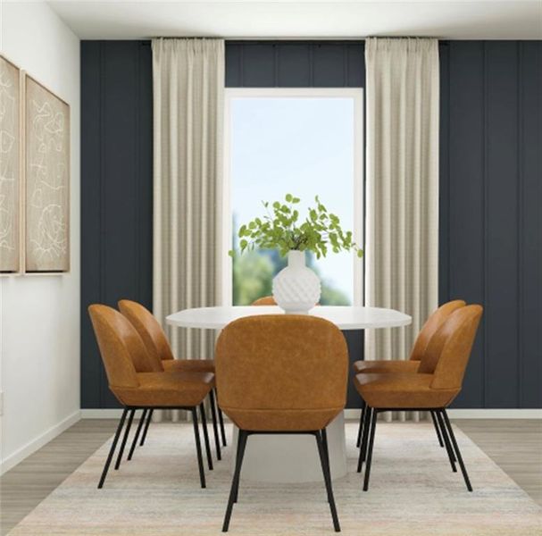 Furnished interior view inside a new home in Monte Verde, Temple (Image 4).