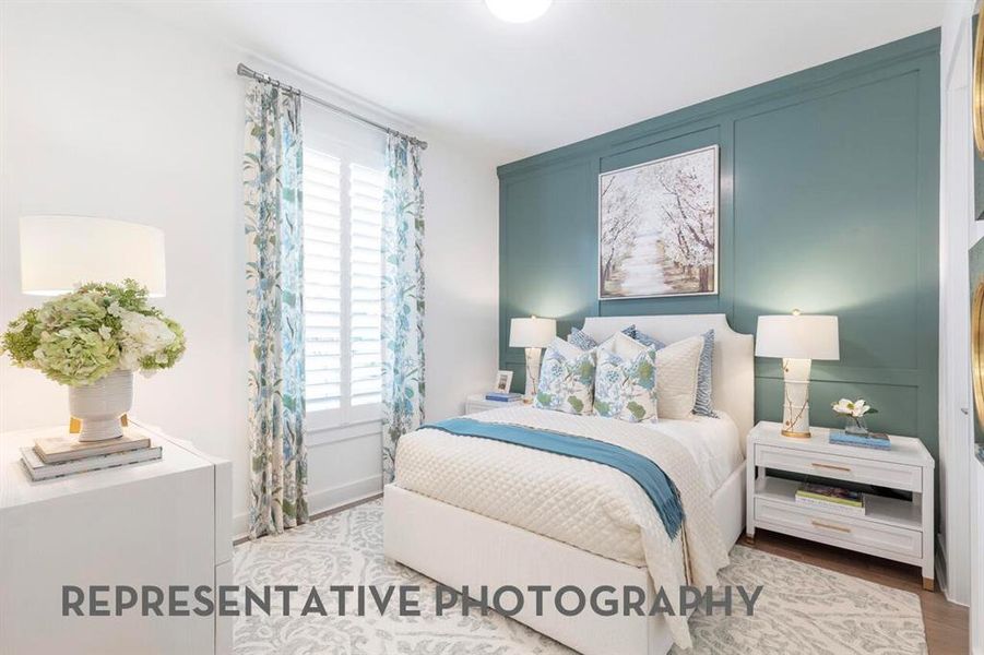 Furnished interior view inside a new home in Furst Ranch, Flower Mound (Image 12).