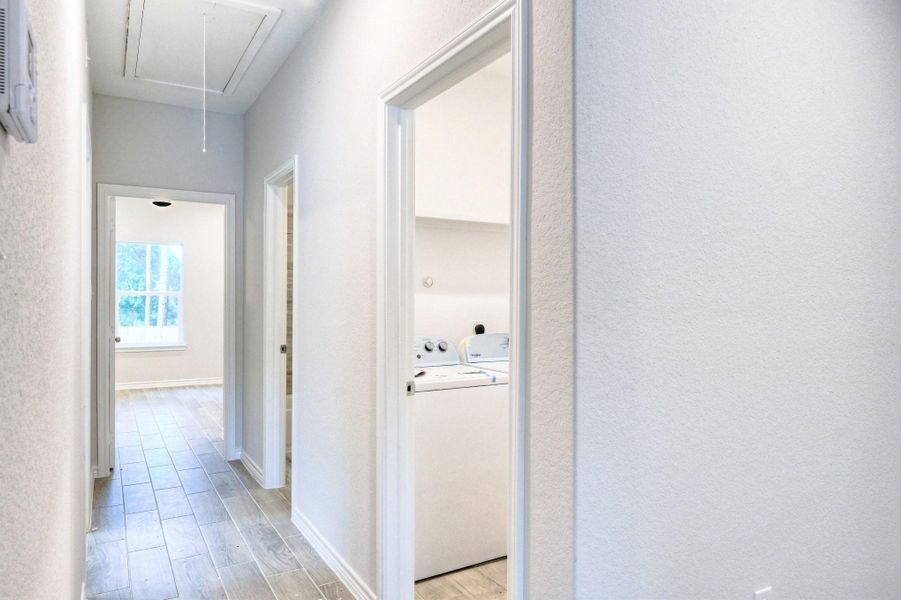 Furnished interior view inside a new home in , Willis (Image 7).