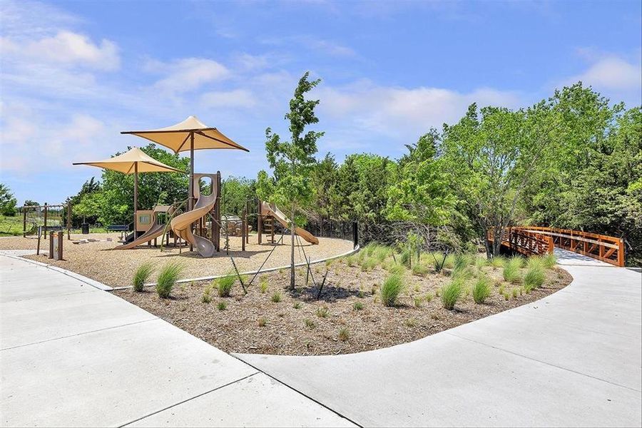 Playground and Walking Trails