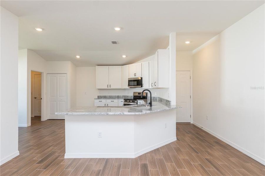 Furnished interior view inside a new home in , Sebring (Image 3).