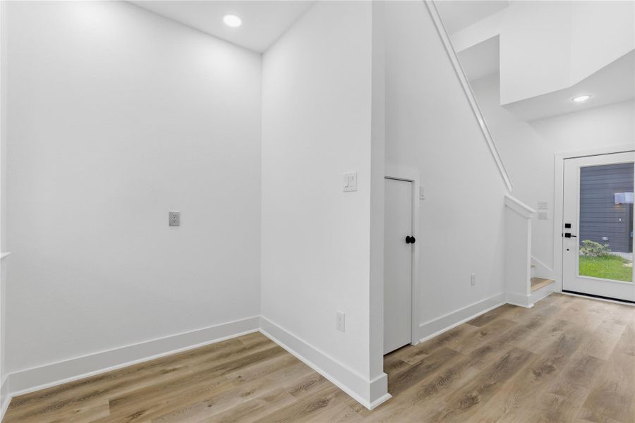 Spacious, unfurnished interior of a new home in , Houston (Image 9). Spacious, unfurnished interior of a new home in , Houston (Image 9).