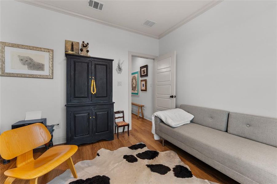 Furnished interior view inside a new home in , Woodway (Image 36).