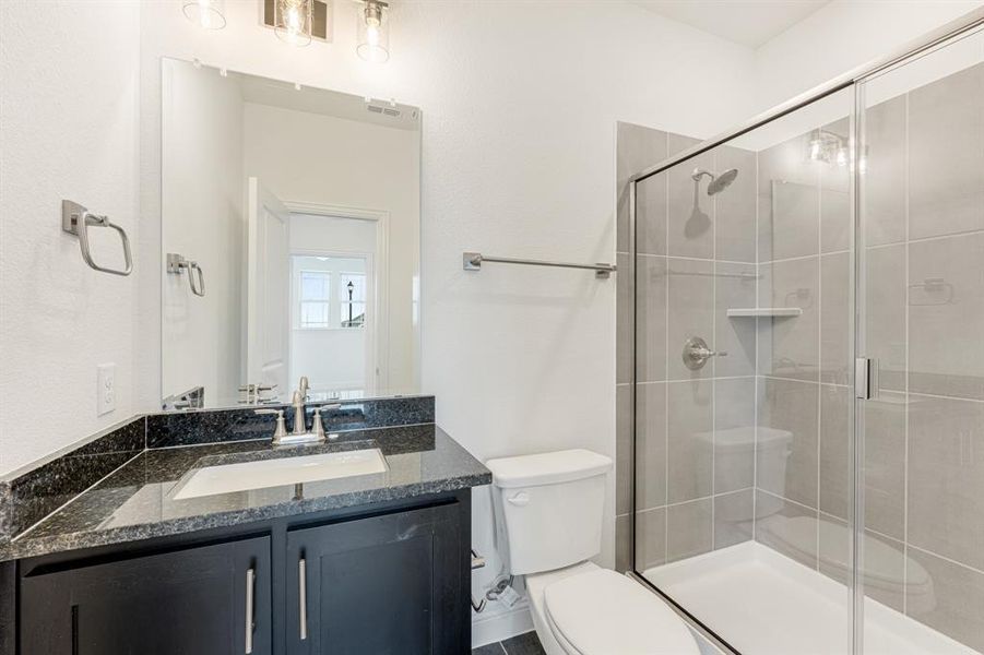 Furnished interior view inside a new home in Hunters Ridge, Crowley (Image 14). Furnished interior view inside a new home in Hunters Ridge, Crowley (Image 14).