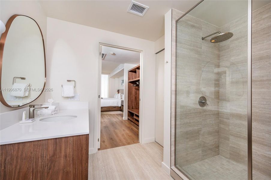 Furnished interior view inside a new home in Domus Brickell Park, Miami (Image 13).