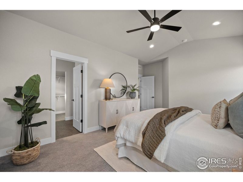 Vaulted Ceiling with Ensuite