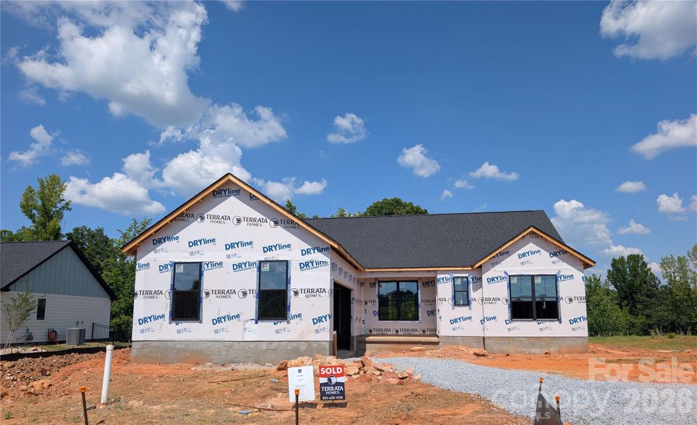 In-progress construction of a new home in Stoneridge Hills, Rock Hill, SC (Image 13).
