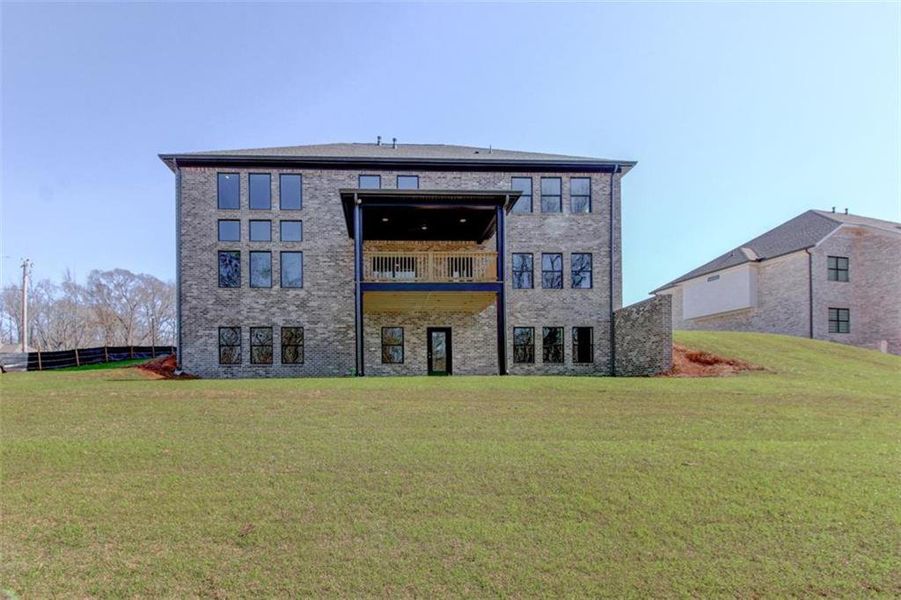 Exterior details and patio area of a home in , Conyers (Image 24).