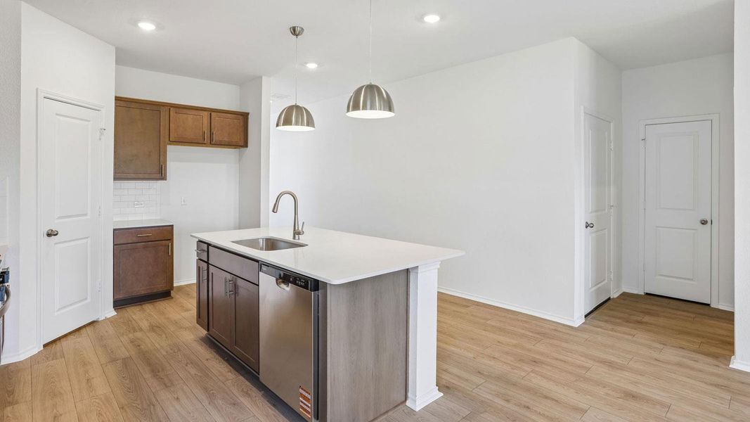 Furnished interior view inside a new home in Valverde, Bastrop (Image 5).