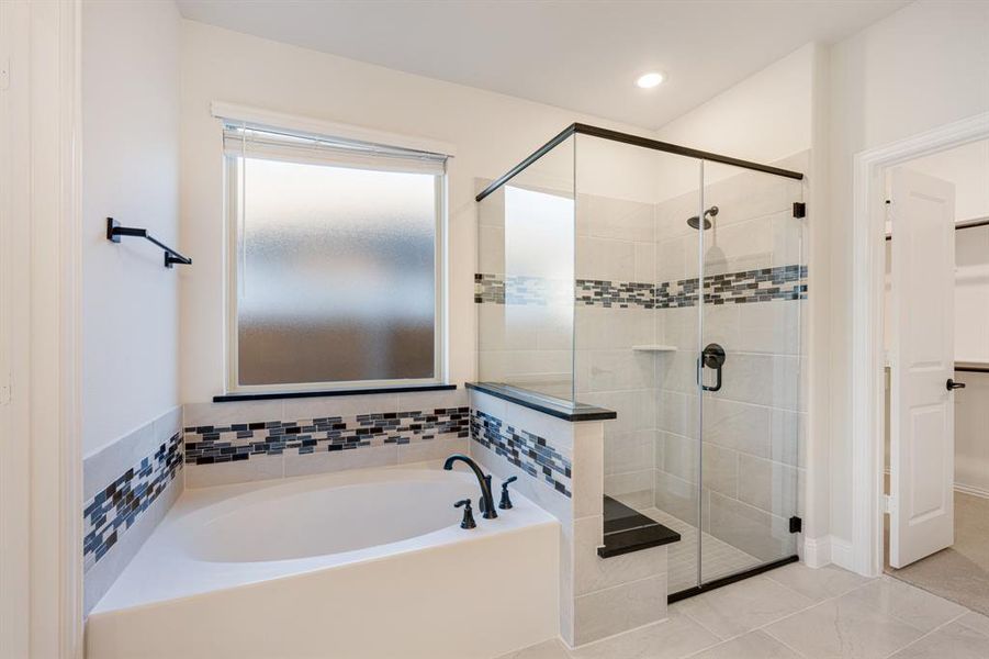 Furnished interior view inside a new home in Woodstone, Providence Village (Image 11). Furnished interior view inside a new home in Woodstone, Providence Village (Image 11).