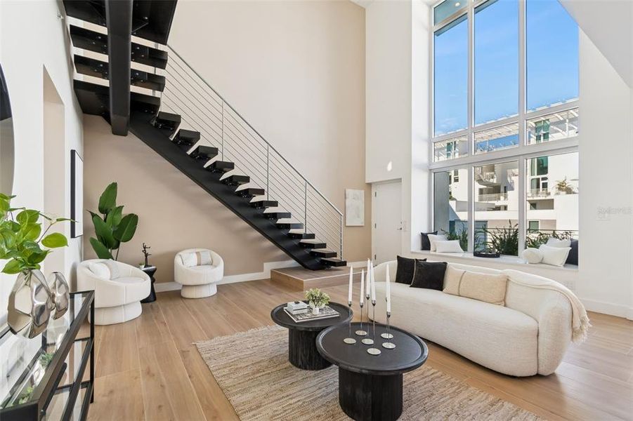 Furnished interior view inside a new home in , Sarasota (Image 72).