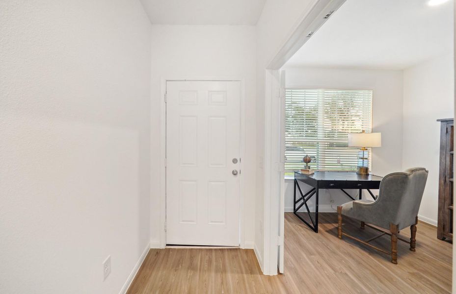 MODEL HOME images may NOT be consistent with the finished product.