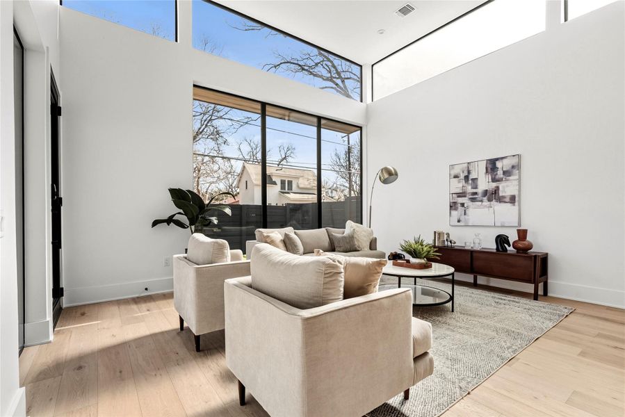 Furnished interior view inside a new home in , Austin (Image 6).