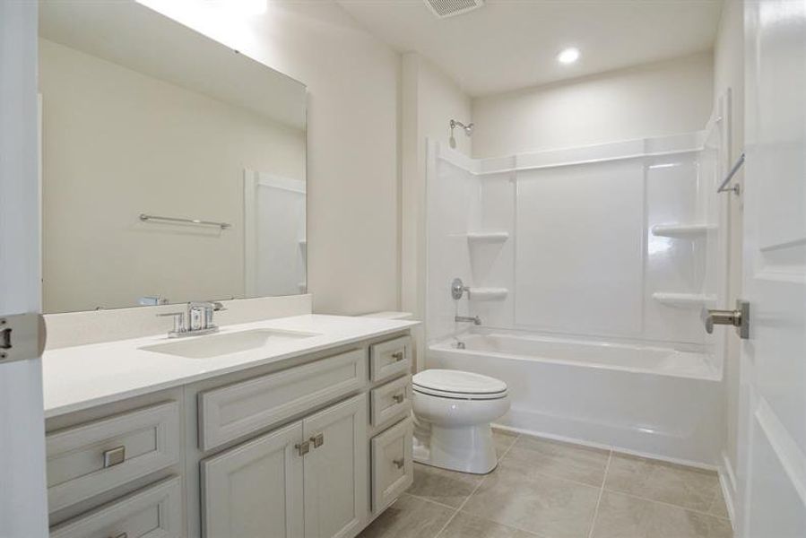 Furnished interior view inside a new home in Canterbrook Farms 2-Story, Fountain Inn (Image 7).