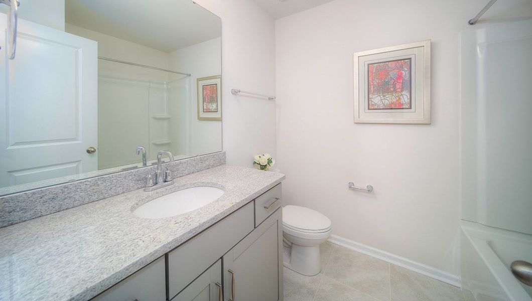 Representative furnished interior of a home built from the Denver by D.R. Horton in Townes at Tap Root Farms, Fletcher (Image 35). Representative furnished interior of a home built from the Denver by D.R. Horton in Townes at Tap Root Farms, Fletcher (Image 35).