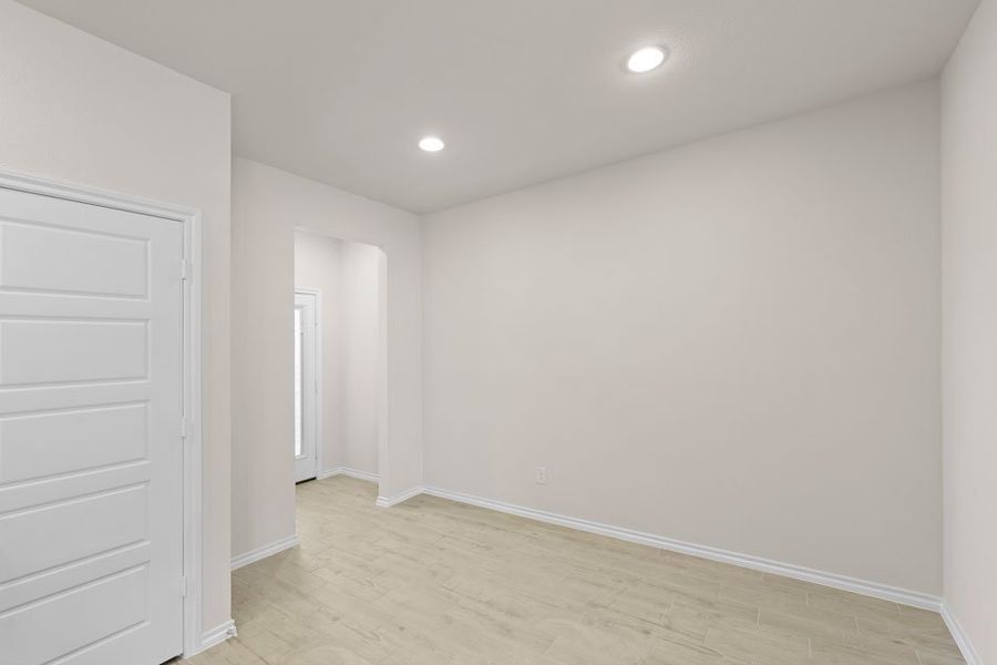 Front exterior of a new home in Creekshaw, Royse City, TX, highlighting curb appeal (Image 13).