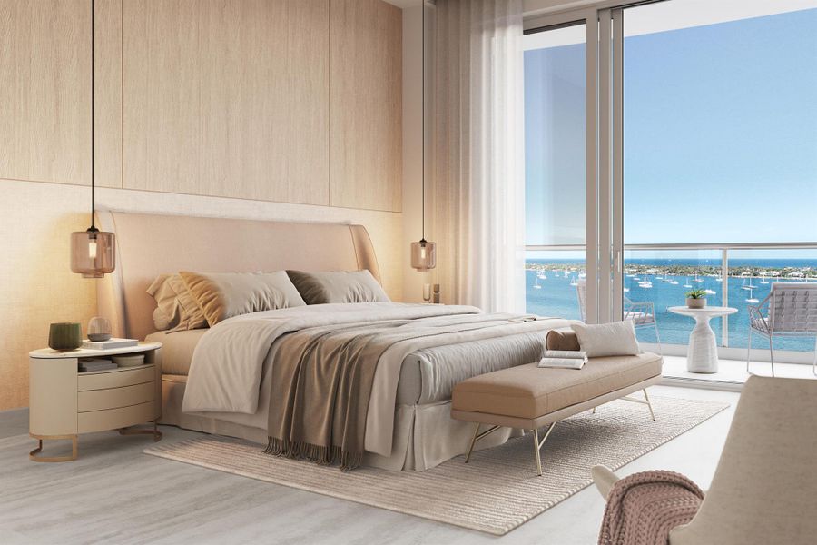 Furnished interior view inside a new home in ALBA Palm Beach, West Palm Beach (Image 4).