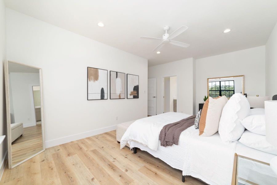 Furnished interior view inside a new home in , Houston (Image 12). Furnished interior view inside a new home in , Houston (Image 12).